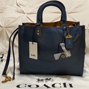NWT Coach Rogue 30/31; Dark Denim